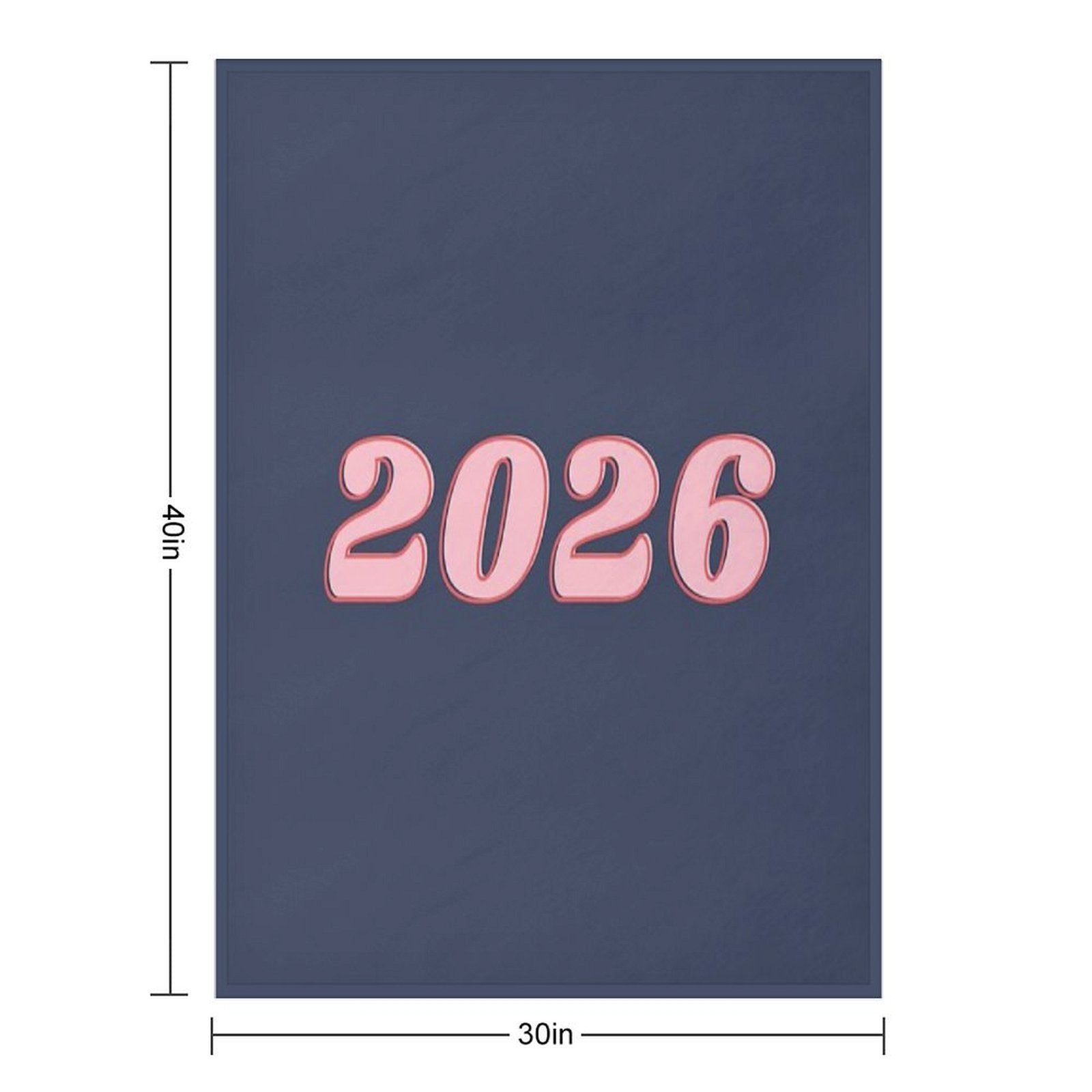Class of 2026 Velvety-soft Throw Blanket