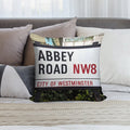 Abbey Road Soft Easy Maintenance Throw Pillow