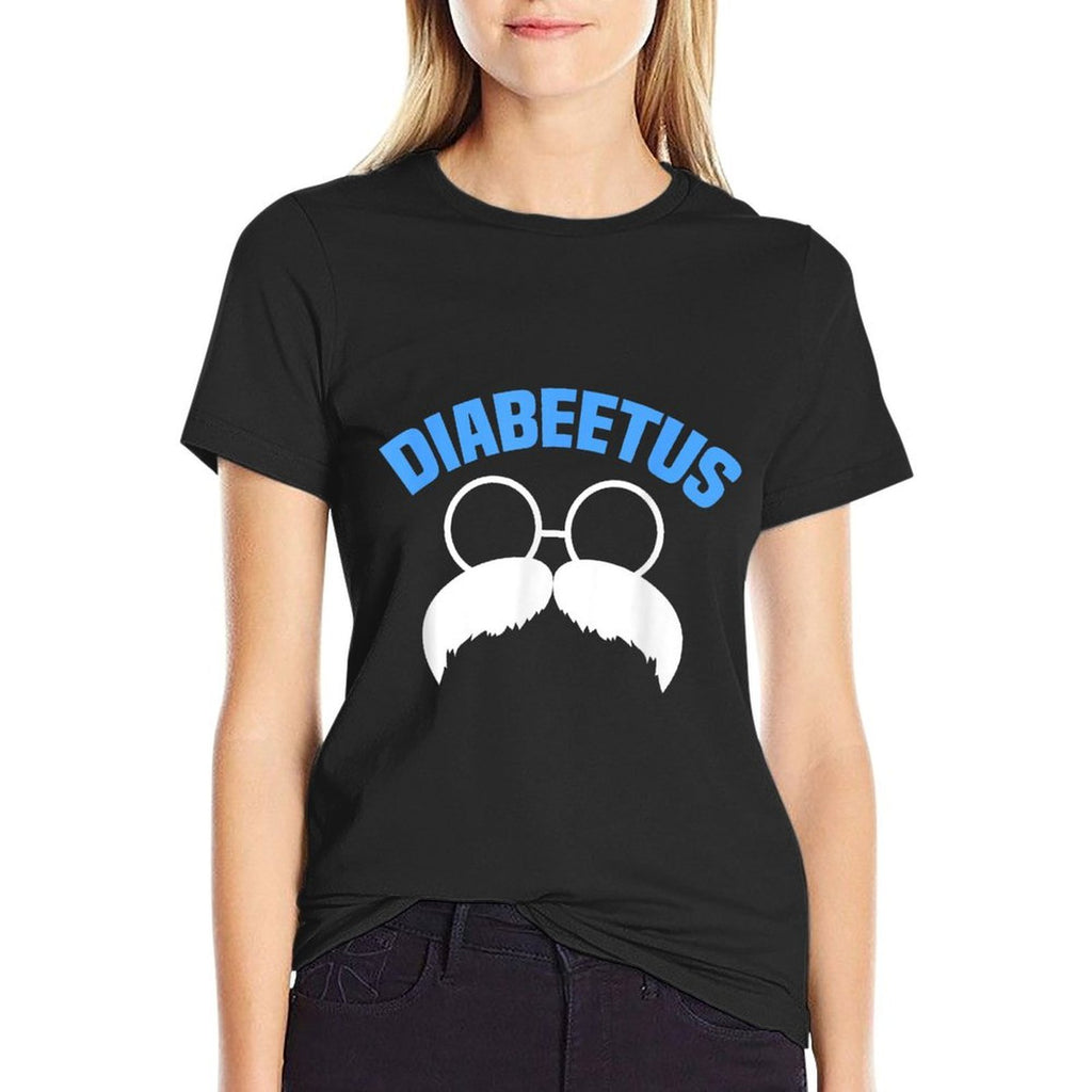 Diabeetus Funny Diabetes Awareness Diabetic Beard  High-quality Stitching T-Shirt