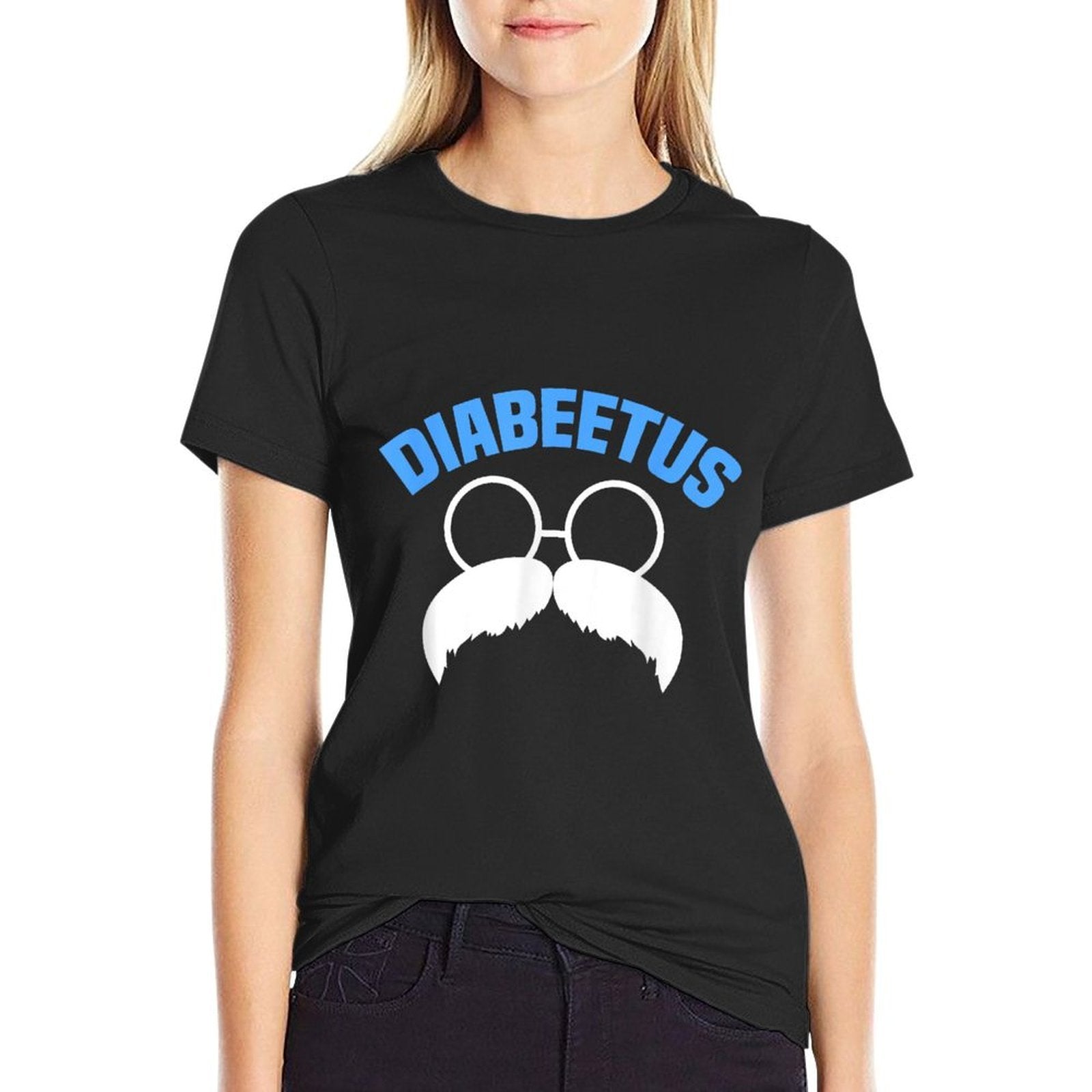 Diabeetus Funny Diabetes Awareness Diabetic Beard  High-quality Stitching T-Shirt