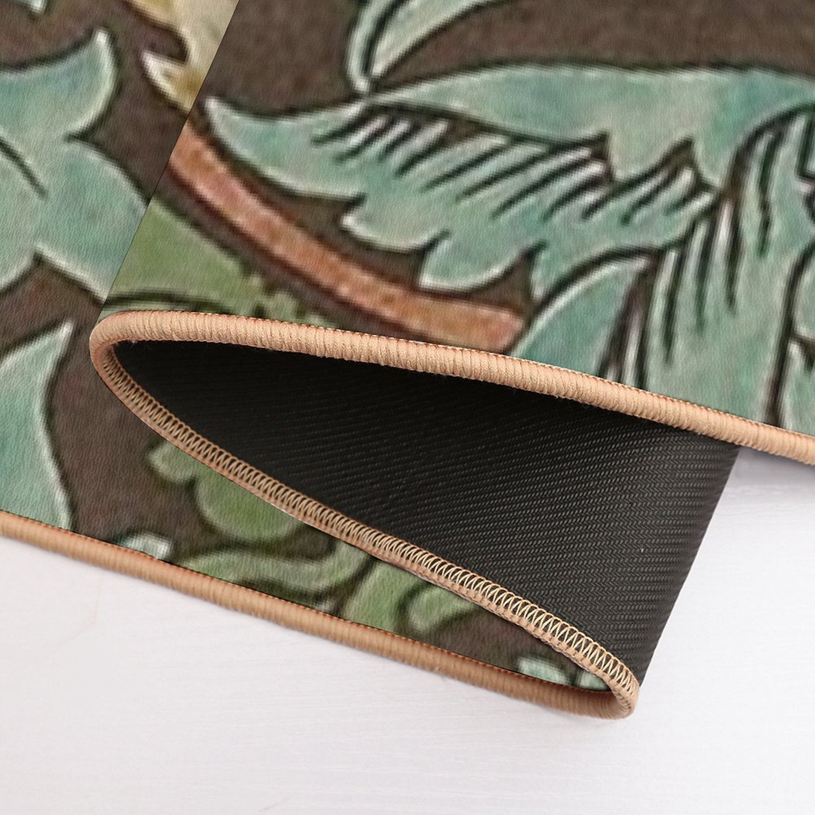 Nature Bird - William Morris  High-Traffic Bath Mat