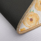 Flower Pattern - Floral 23  Slip-Resistant Bath Mat