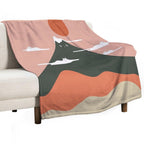 Cat Landscape 72A Durable Throw Blanket