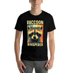 Cute Raccoon Design For Men Women Kids Racoon Lover Raccoon  Eco-friendly Material T-Shirt