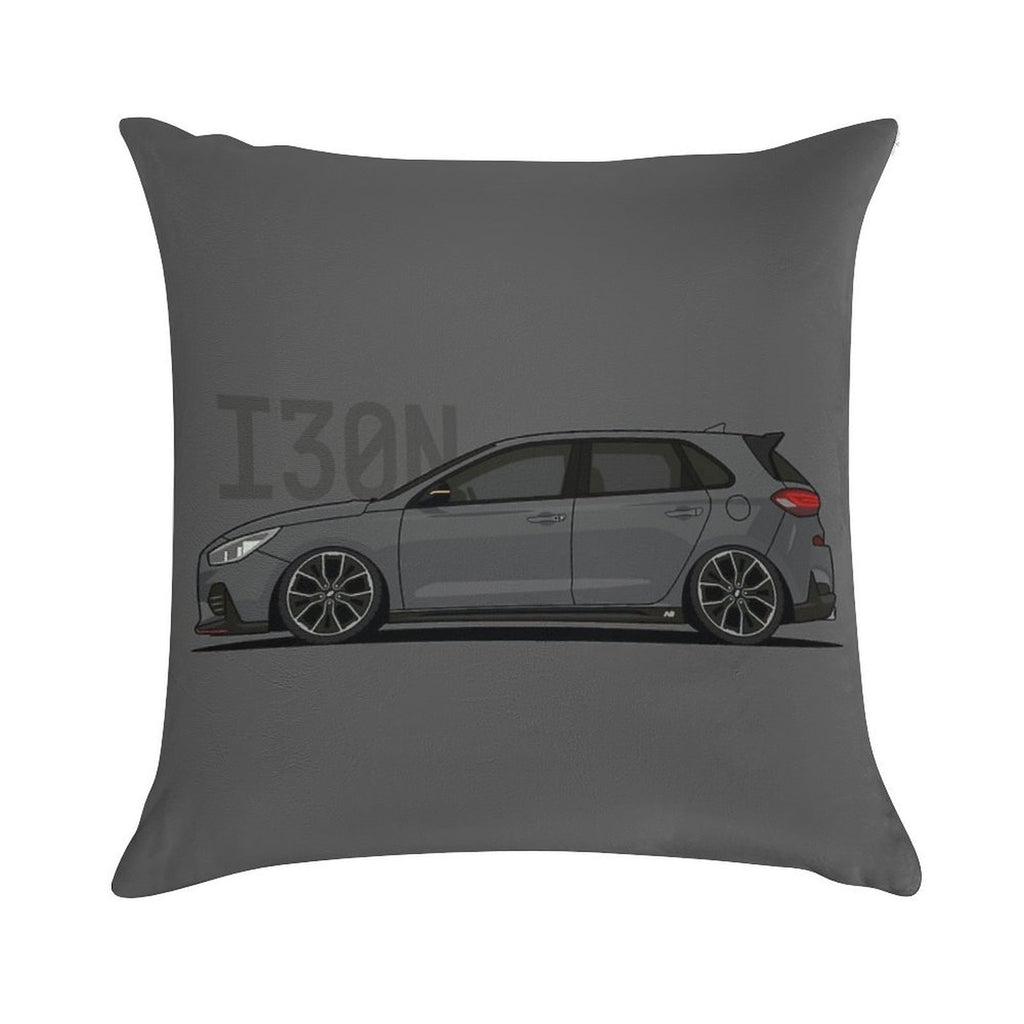 Hyundai I30N Soft Gift Ready Throw Pillow