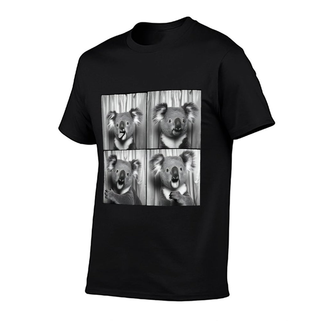 Funny Koala Face Laughing Koala Animal Photo Cute Koala  Lightweight T-Shirt