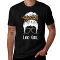 Leo Girl Leopard Bandana Astrology  Classic T-Shirt