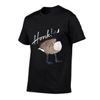 Canadian Goose Honk Funny Cute Bird Hunter Gift  Cotton T-Shirt