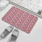 Love Comes in Two  Repositionable Bath Mat