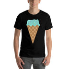 Funny Ice Cream T-shirt - Gift For Cool Kids And Toddlers  Oversized Silhouette T-Shirt