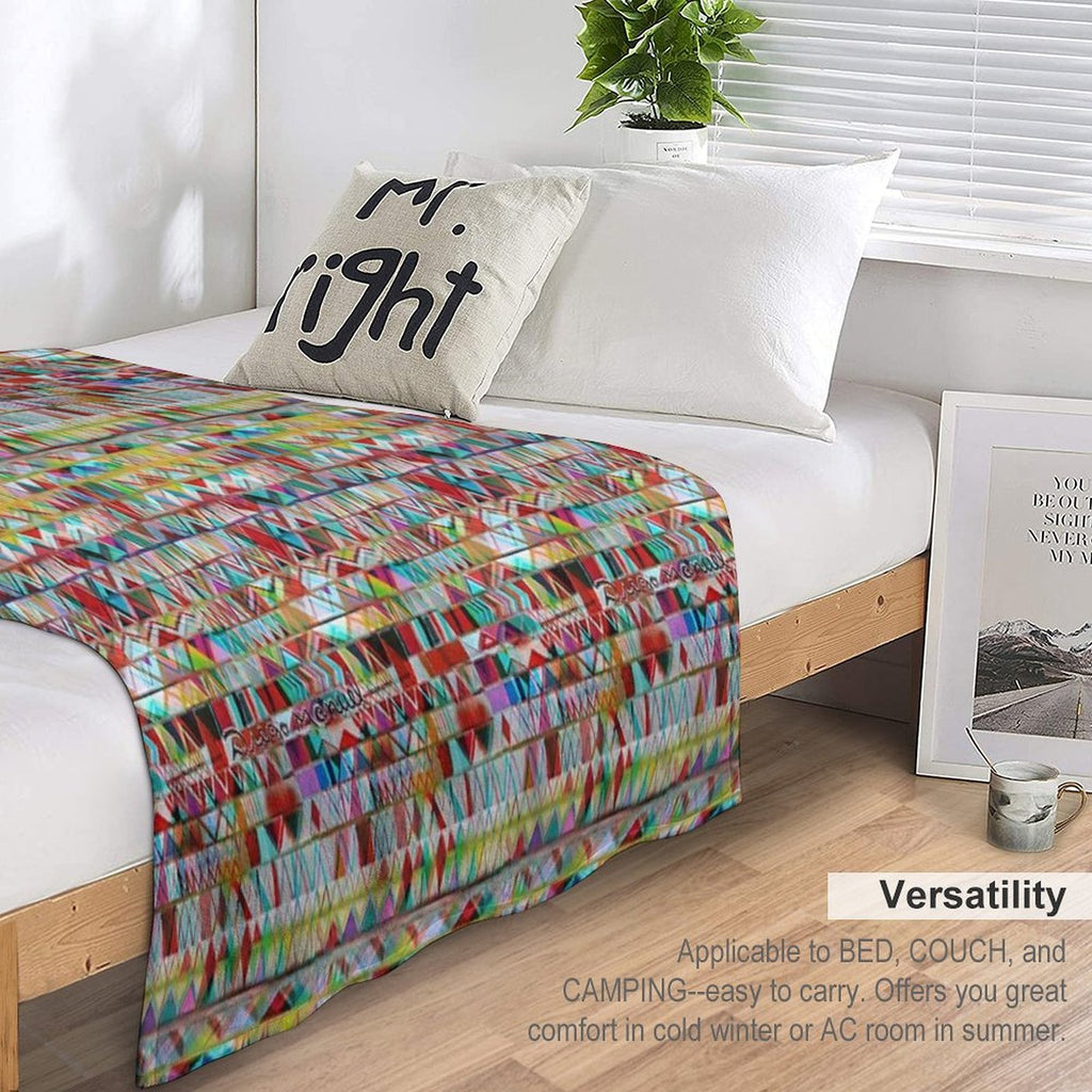 Composition 24 2 Eco-conscious Throw Blanket