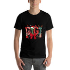 Christmas Bow Gigi Claus Reindeer Xmas Tree Cake Comfortable T-Shirt