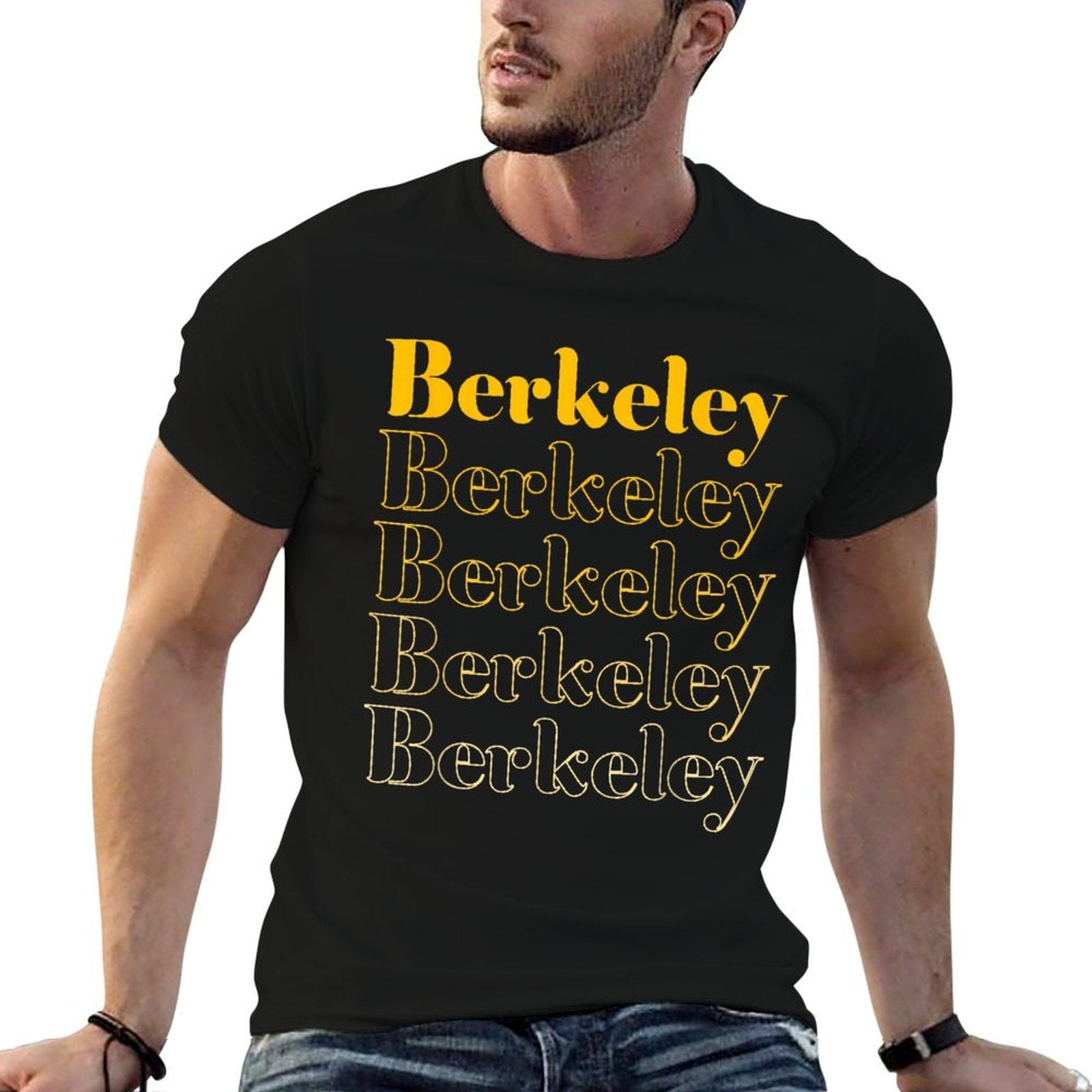 Berkeley California CA  Stretchy T-Shirt