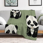 Panda Durable Throw Blanket