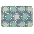 Big Little Dots Sea Green  Stain-Proof Bath Mat