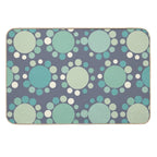 Big Little Dots Sea Green  Stain-Proof Bath Mat
