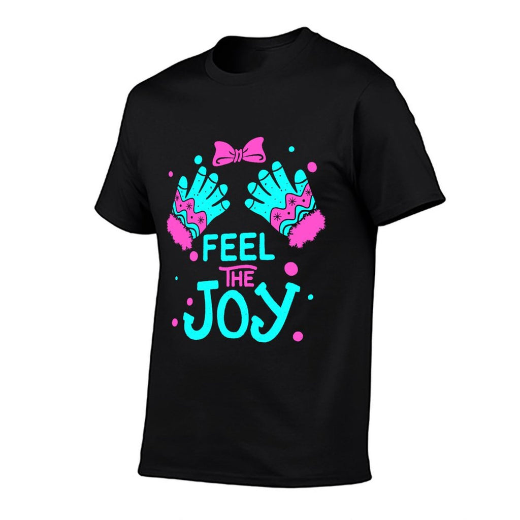 Feel The Joy - Womens Version! Christmas  Oversized Silhouette T-Shirt