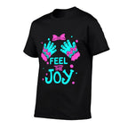 Feel The Joy - Womens Version! Christmas  Oversized Silhouette T-Shirt