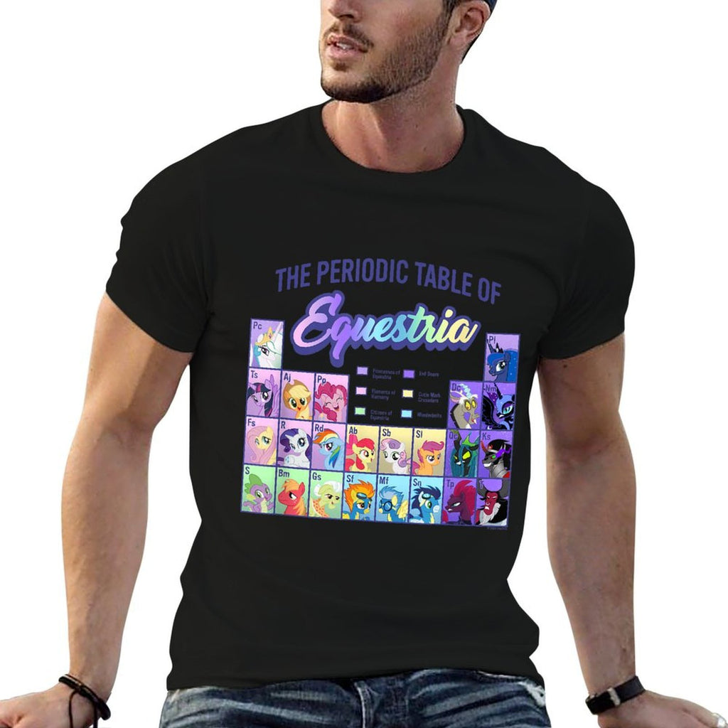 My Little Pony Group Shot Periodic Table Of Equestria  Moisture-wicking T-Shirt