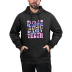 Retro Its A Beautiful Day to Saveth Dental Dentist Unisex Design Hoodie
