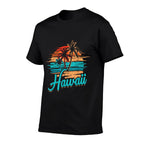 Hawaiian Island Tropical Hawaii Design Vacation Souvenir  Polyester Blend T-Shirt