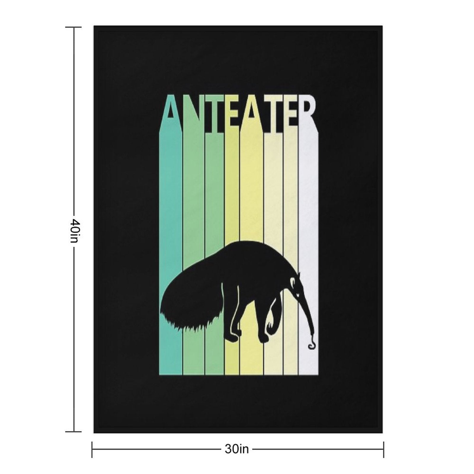 Anteater Animal All-season Throw Blanket