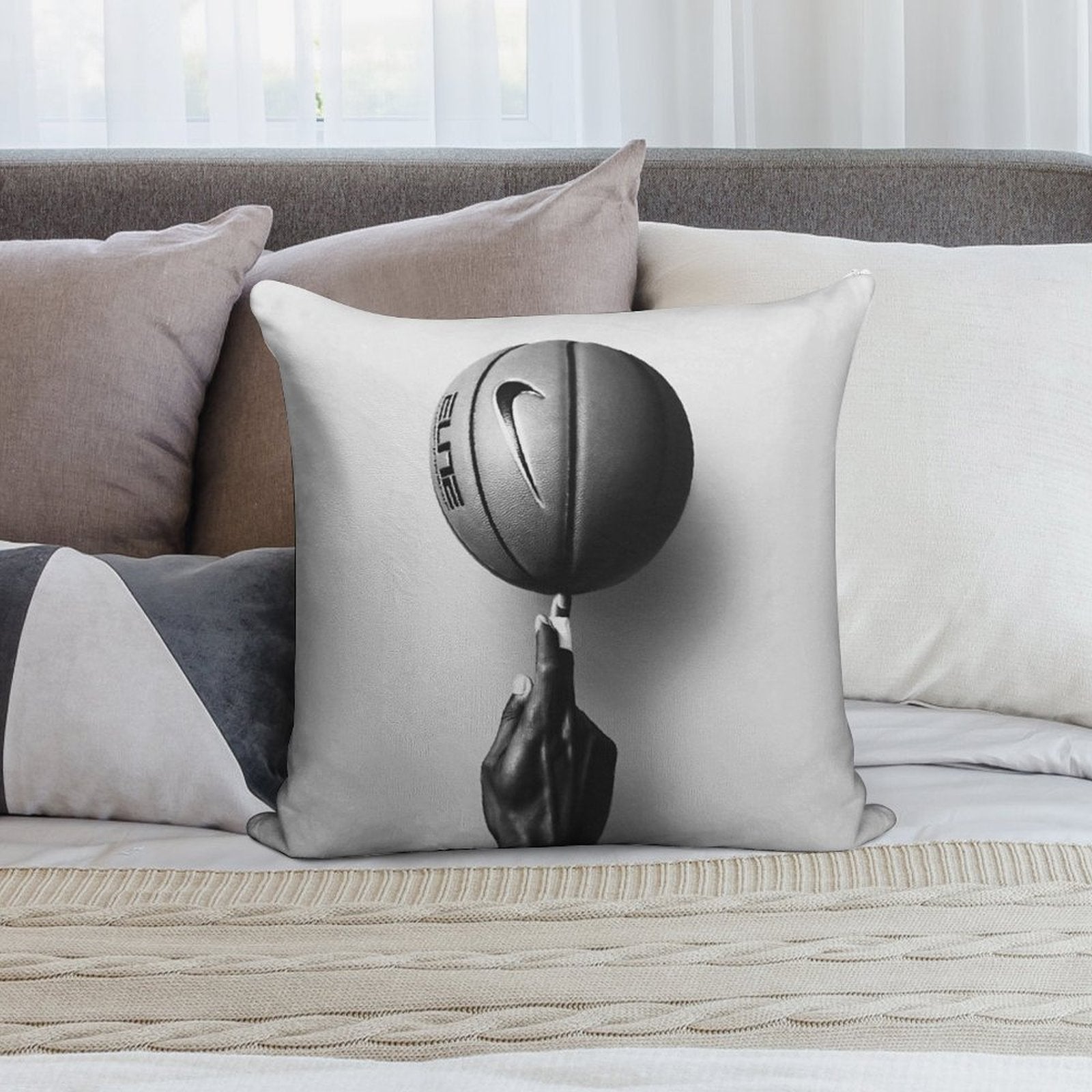 Nike Basket JORDAN Just Do It Soft Style Accent Throw Pillow