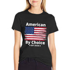 American Proud US Citizen 2025 Gifts  Graphic-printed T-Shirt