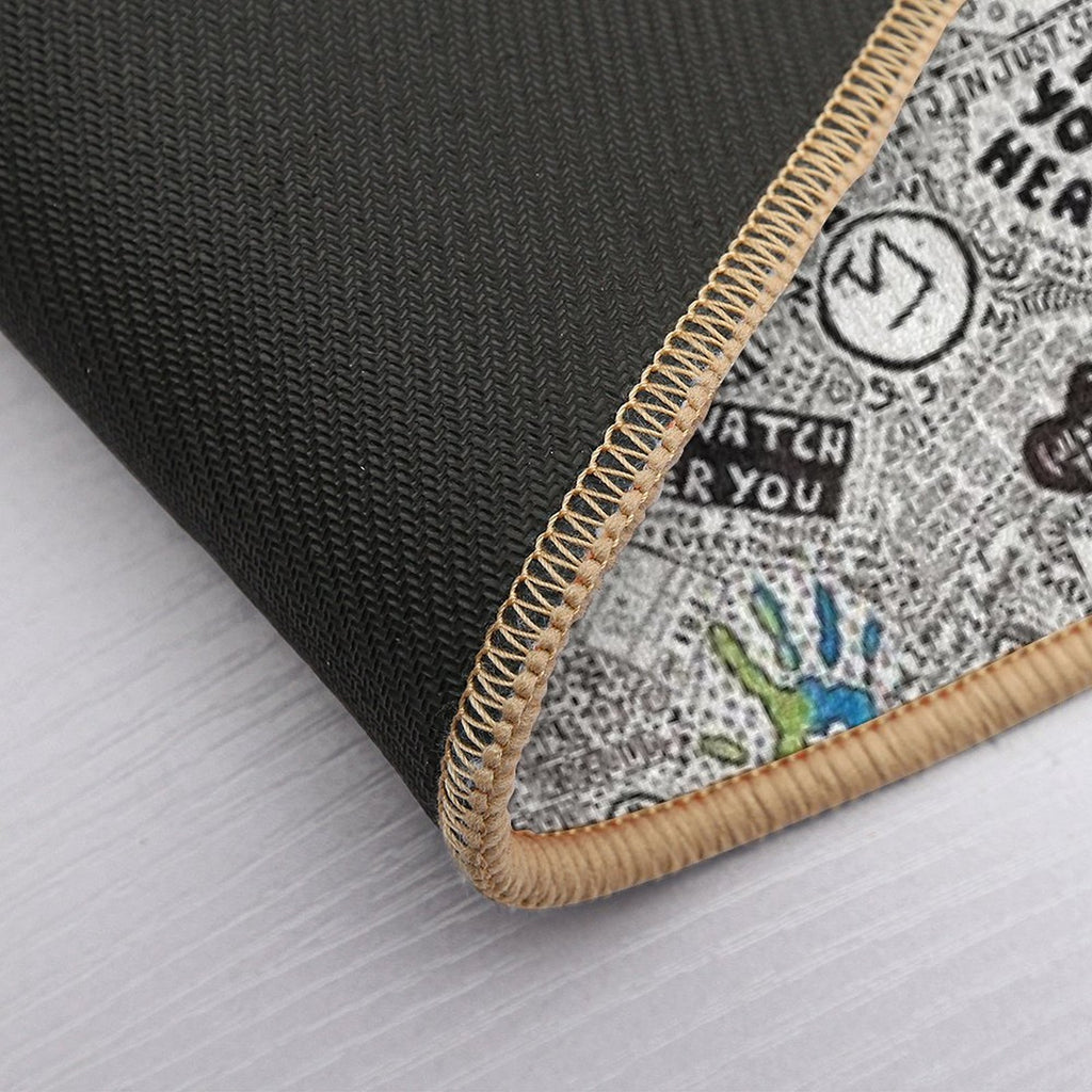 Deancas  Repositionable Bath Mat