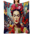 Frida Kahlo 14 Eco-conscious Throw Blanket