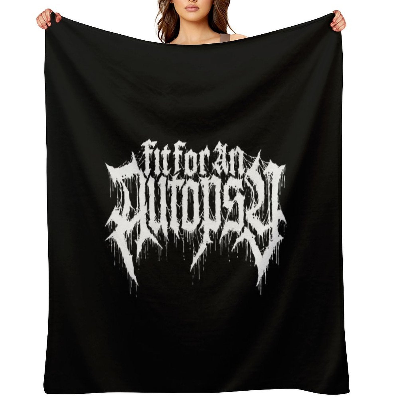 Fit For An Autopsy Durable Throw Blanket