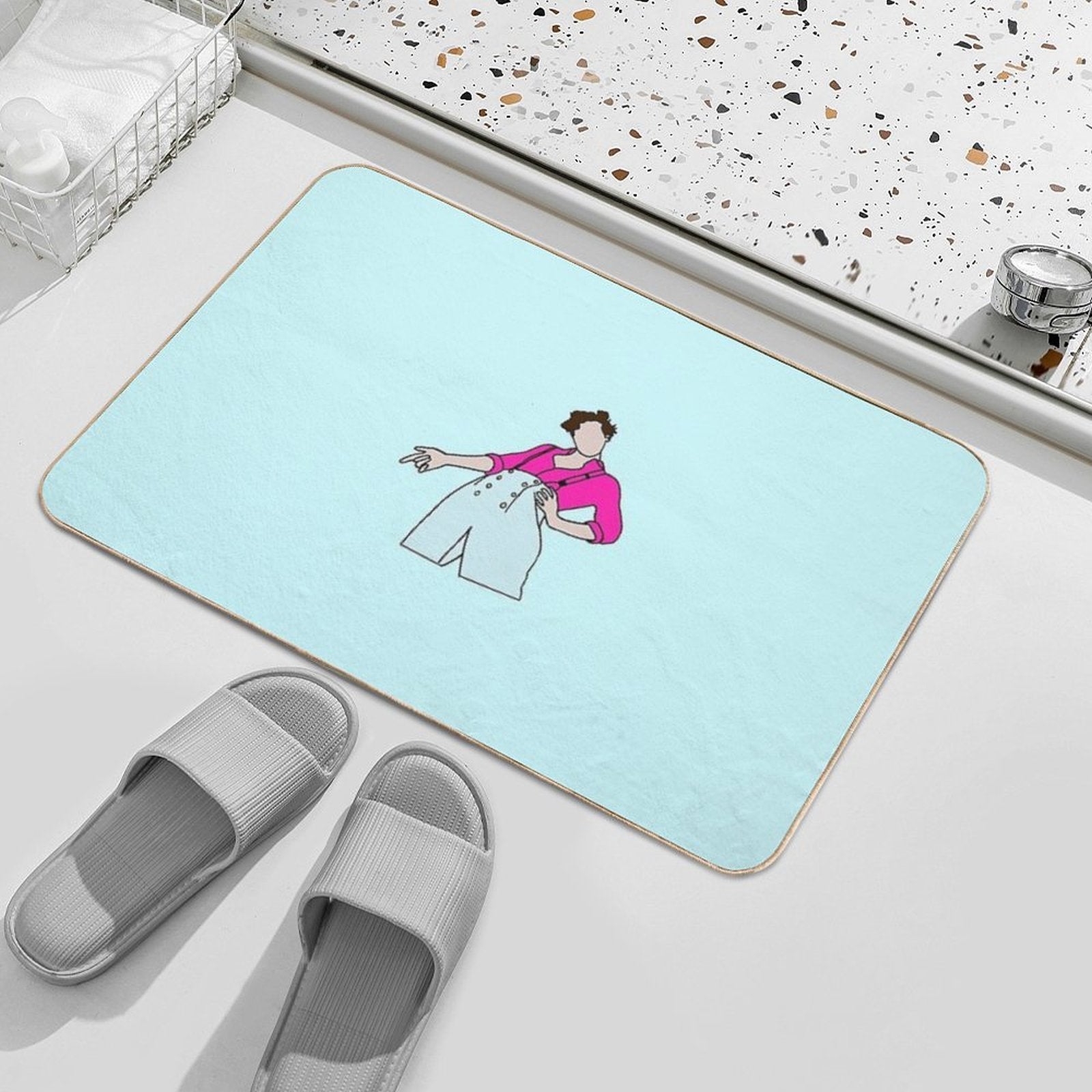 Harry Styles  Toxin-Free Bath Mat