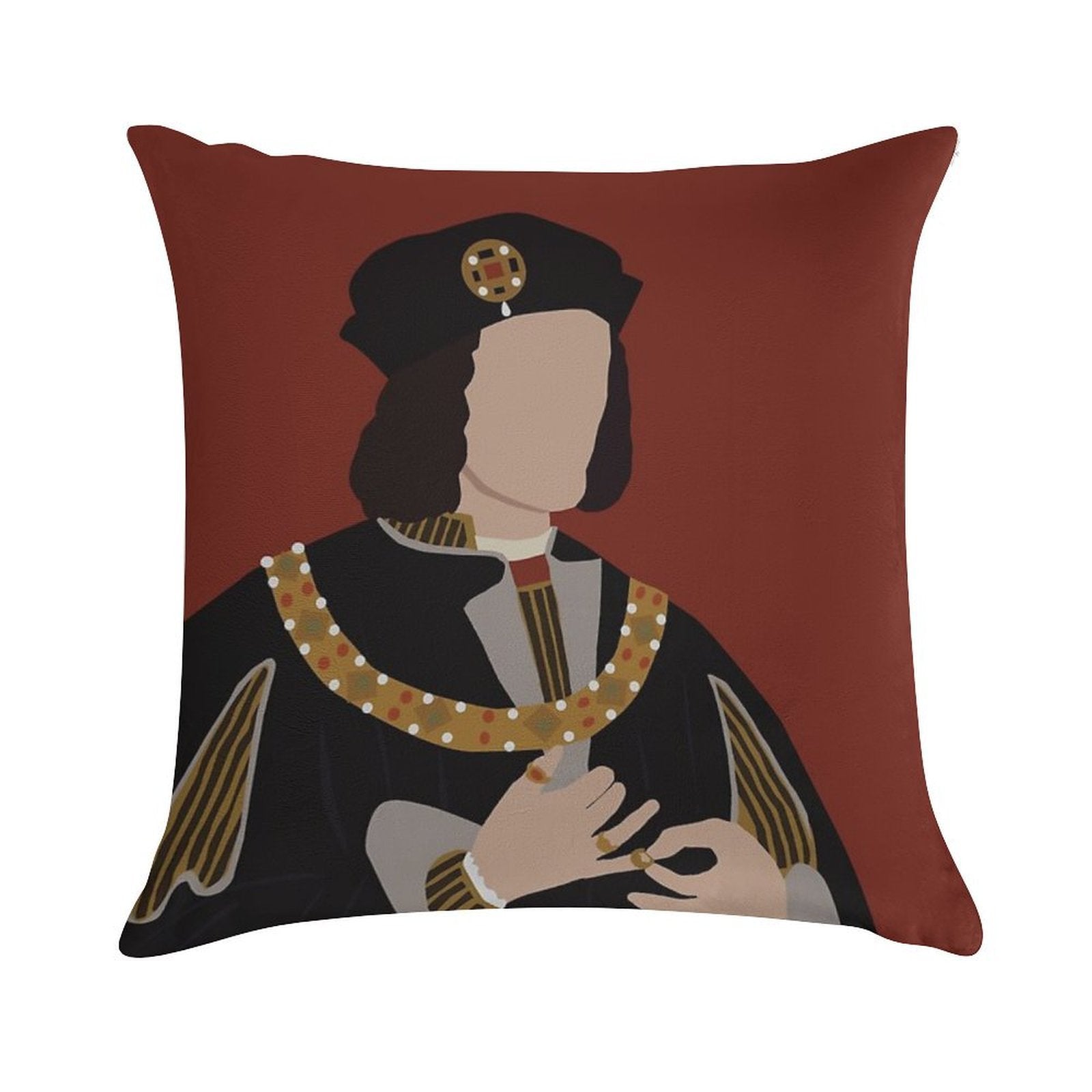 Richard III Soft Home Decor Throw Pillow