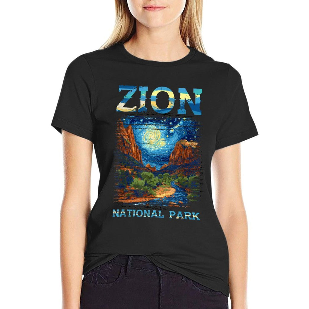 Zion National Park  Polyester Blend T-Shirt