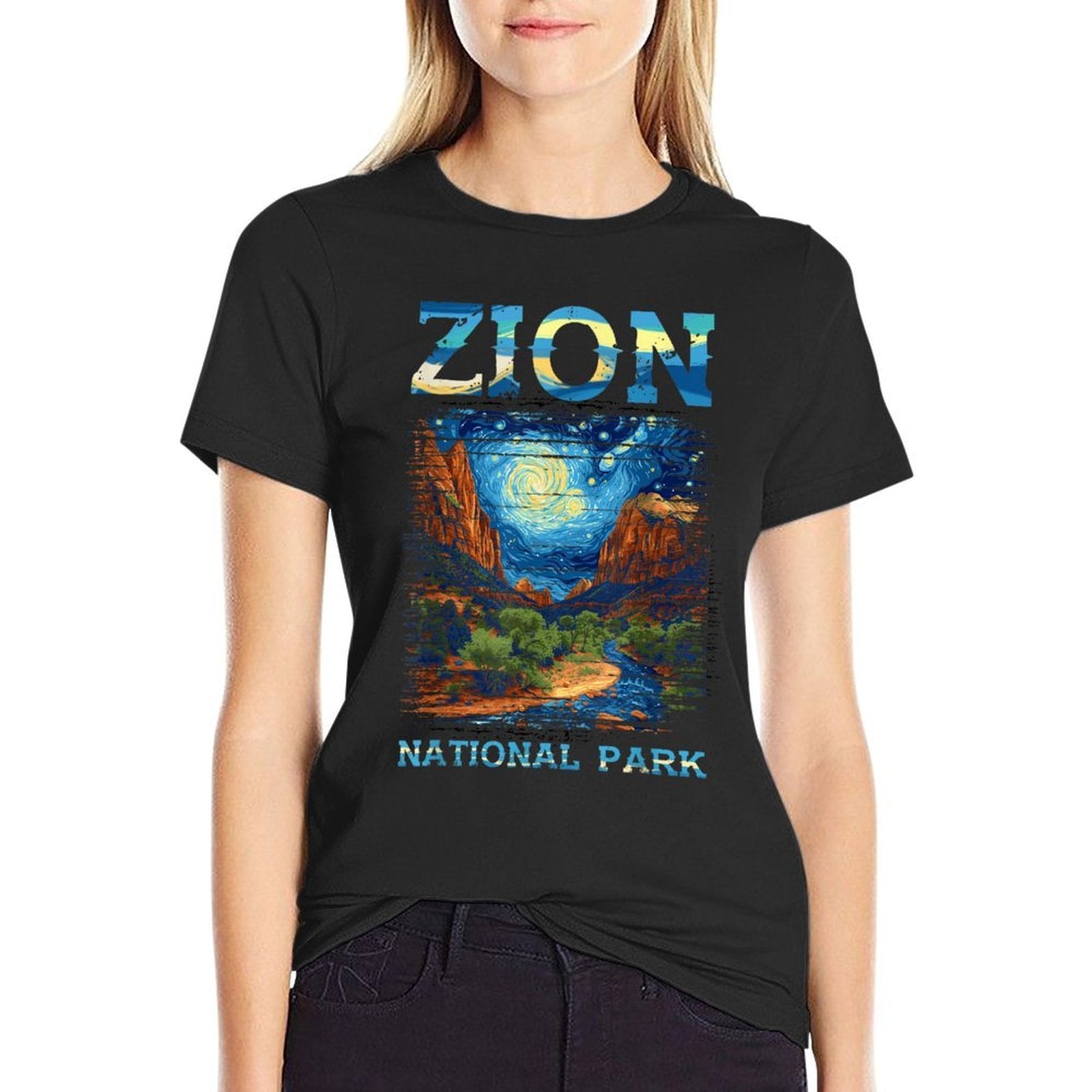 Zion National Park  Polyester Blend T-Shirt