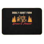 Diddly Squat Farm Speed And Power Tractor Lover ,Retro Vintage Tractor Farming  Rapid-Drying Bath Mat