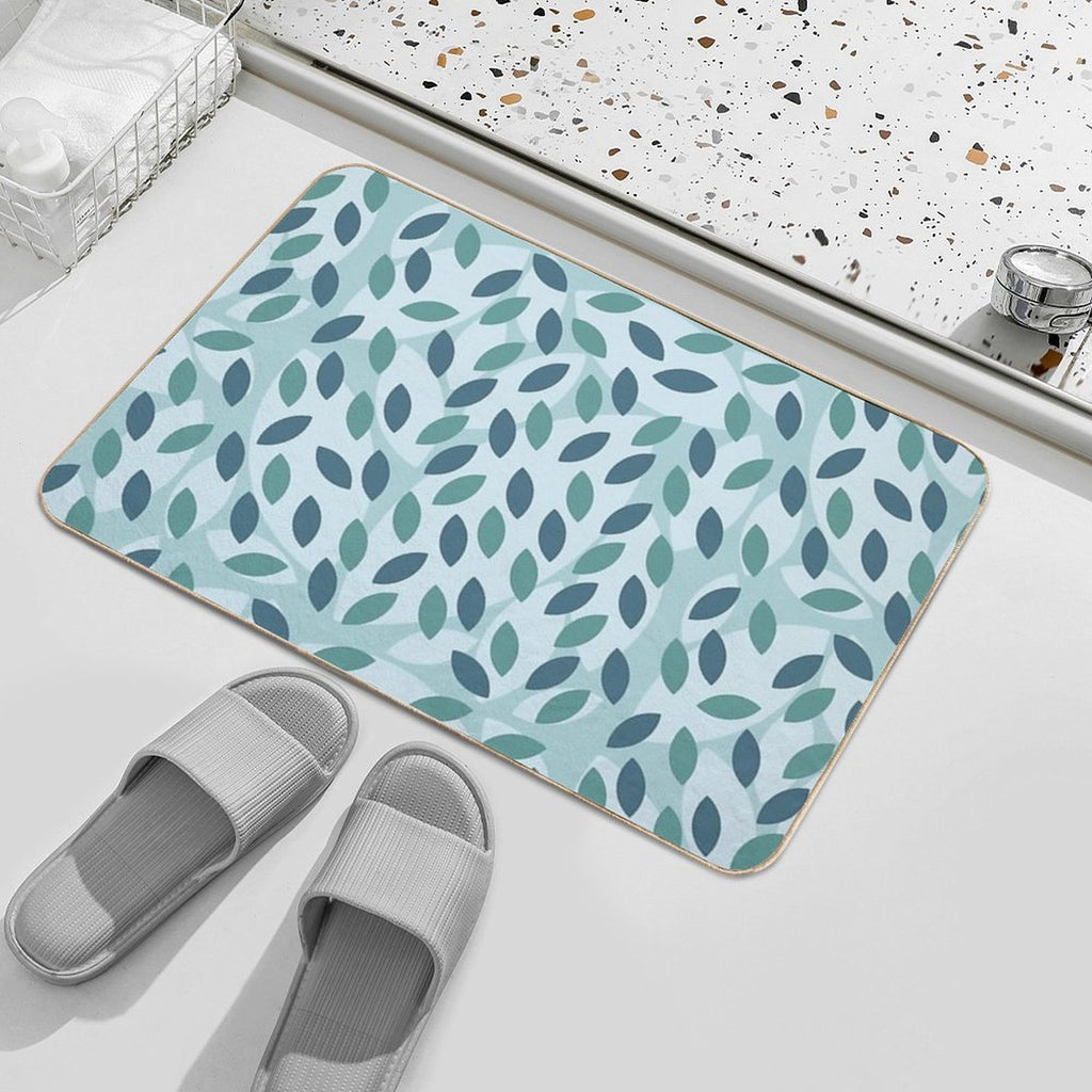 Abstract Seamless Pattern  Stain-Proof Bath Mat