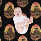 Bulldozer Compact Throw Blanket