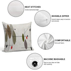 Hanging Orbs Soft Easy Maintenance Throw Pillow