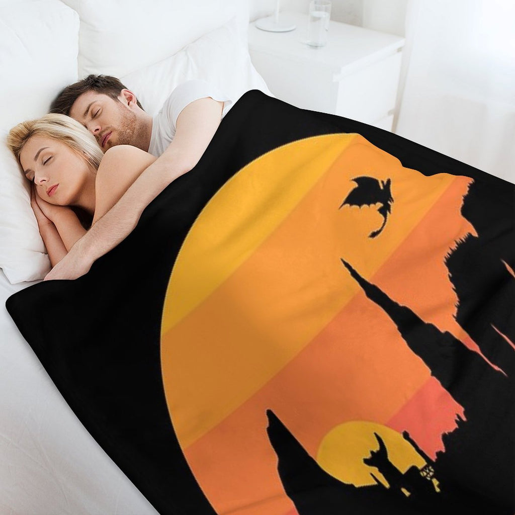 Isle of Berk ✅ Sustainable Throw Blanket