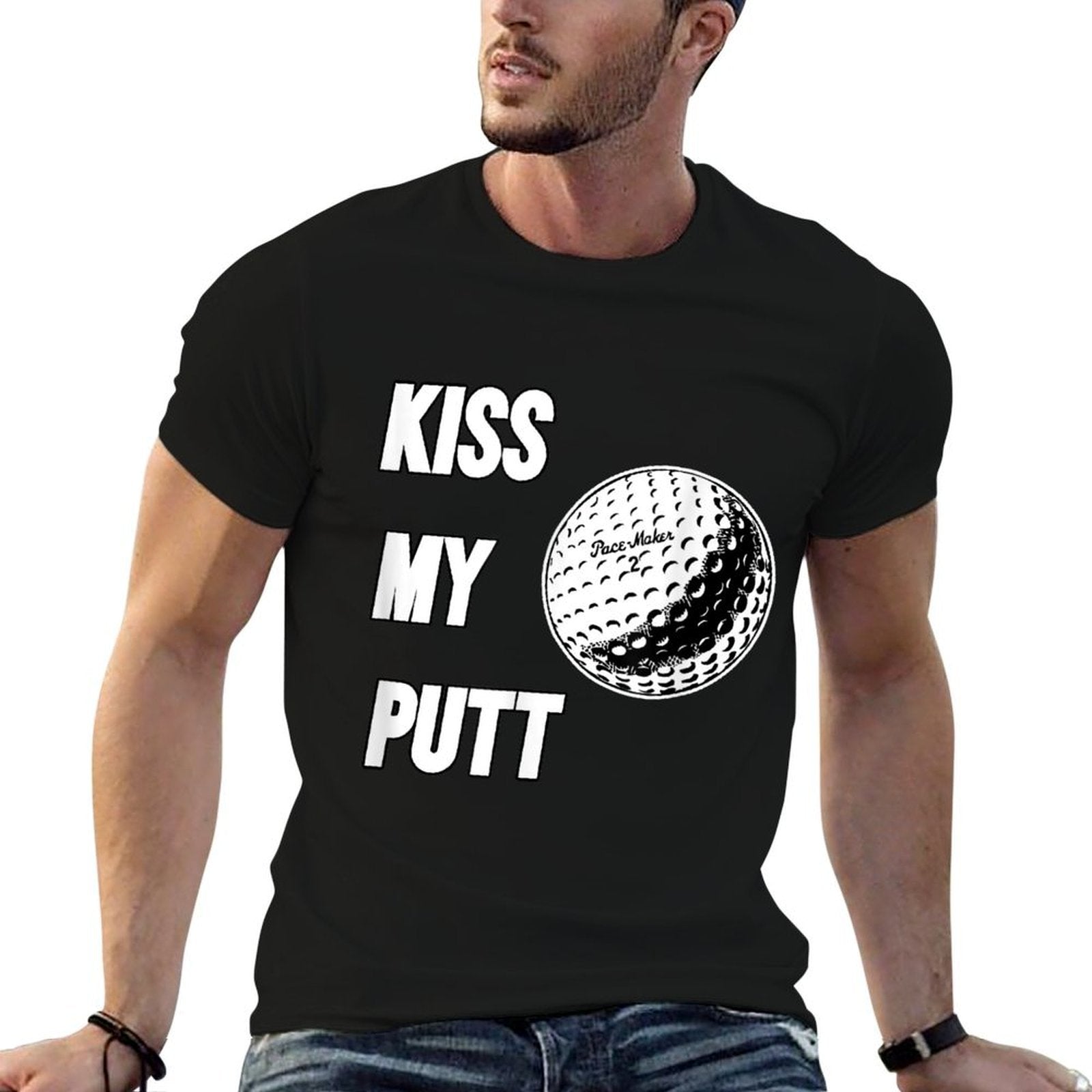 Kiss My Putt Comfortable T-Shirt