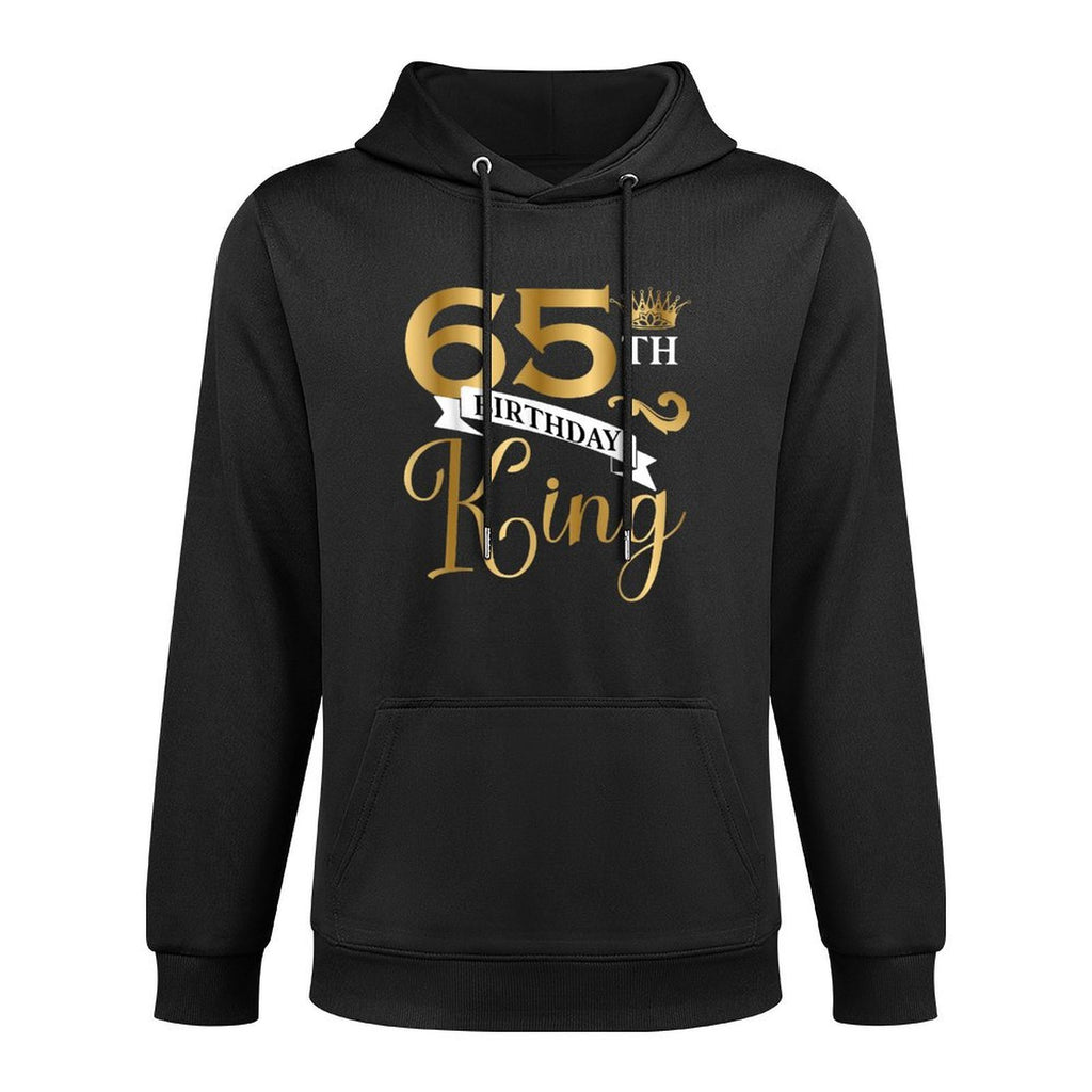 65 Year Old Birthday King Husband 65th B-Day Family Matching Pilling-Resistant Hoodie