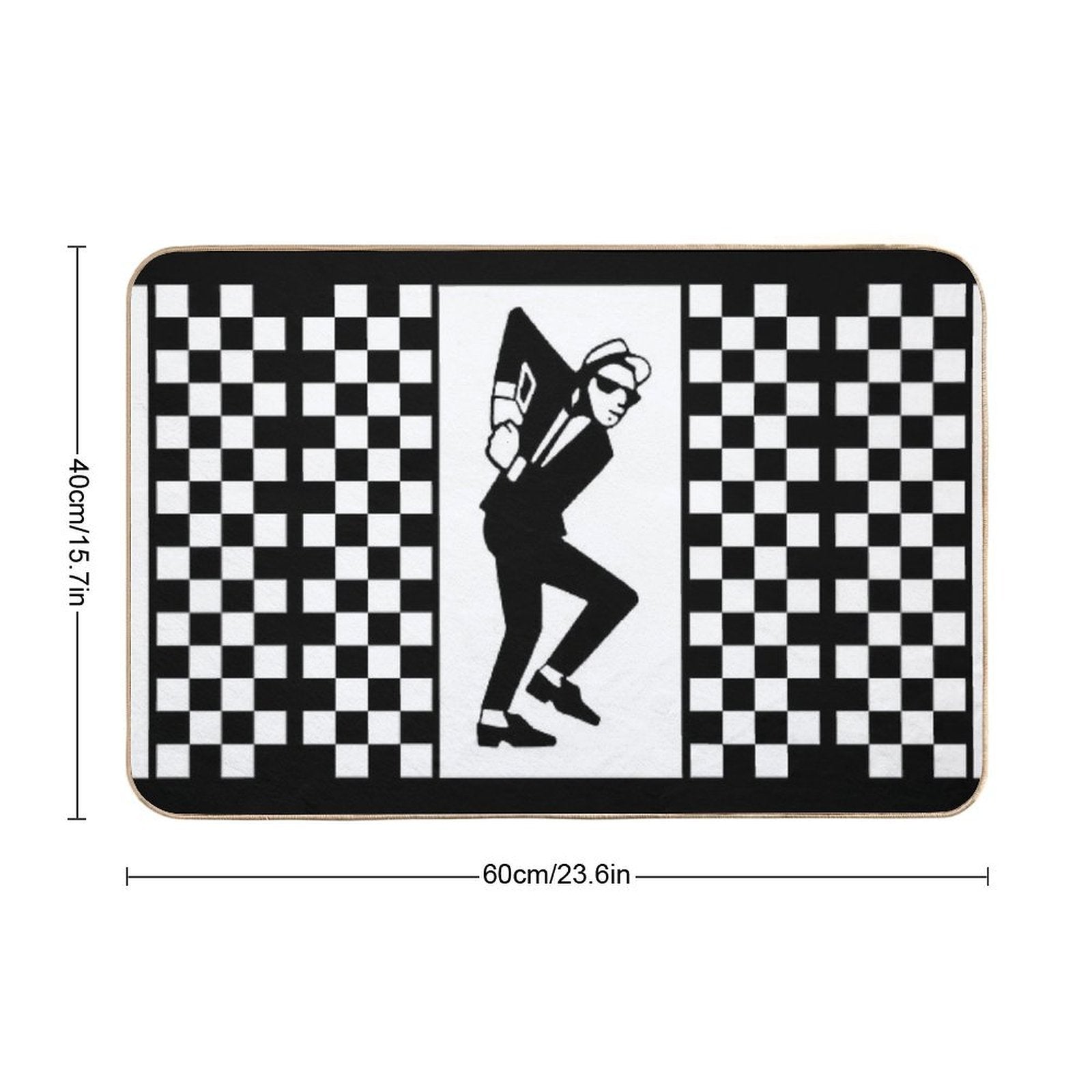 RUDEBOY  Non-Slip Bath Mat