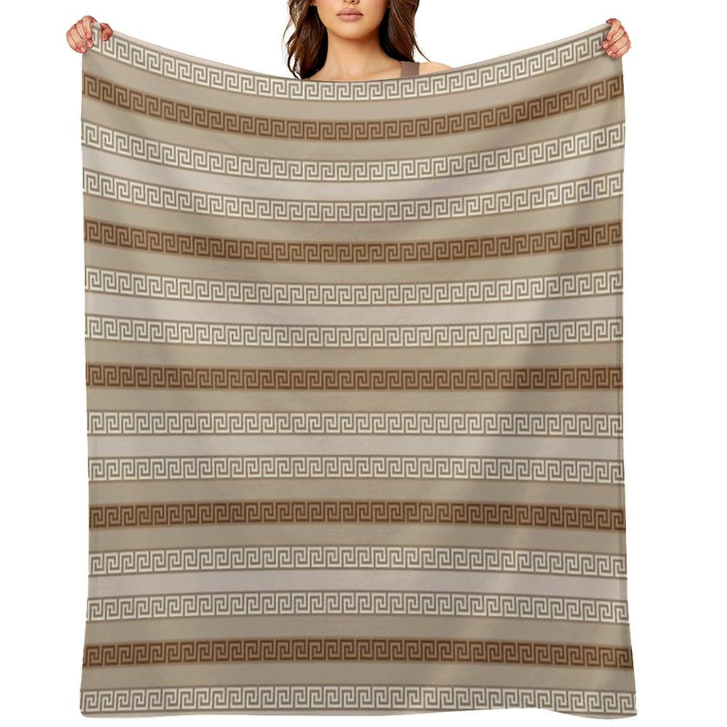 Patterned Stripe 005 Compact Throw Blanket