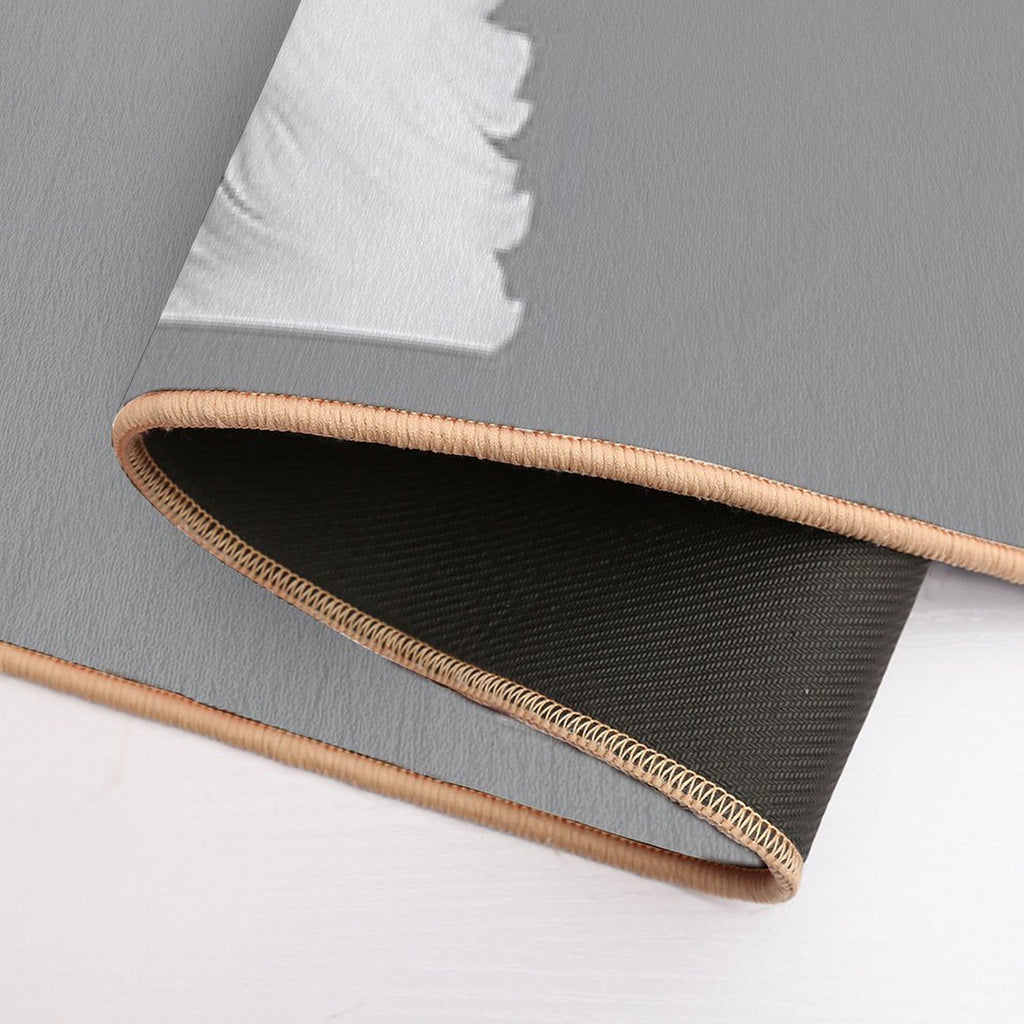 Bichon Frise Dog  Rapid-Drying Bath Mat