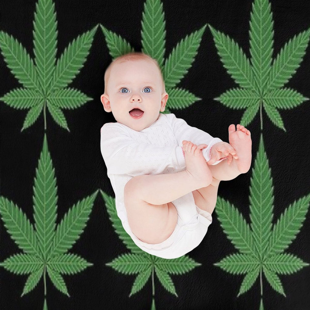 Weed Multi-functional Throw Blanket