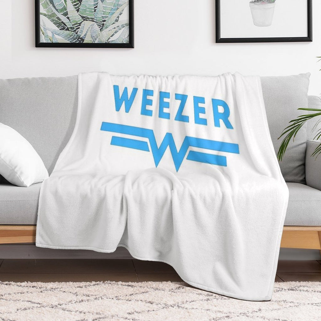 Singer Weezer Stranger Weezer in Weezer The Weezer Easy Care Throw Blanket