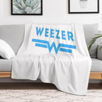 Singer Weezer Stranger Weezer in Weezer The Weezer Easy Care Throw Blanket