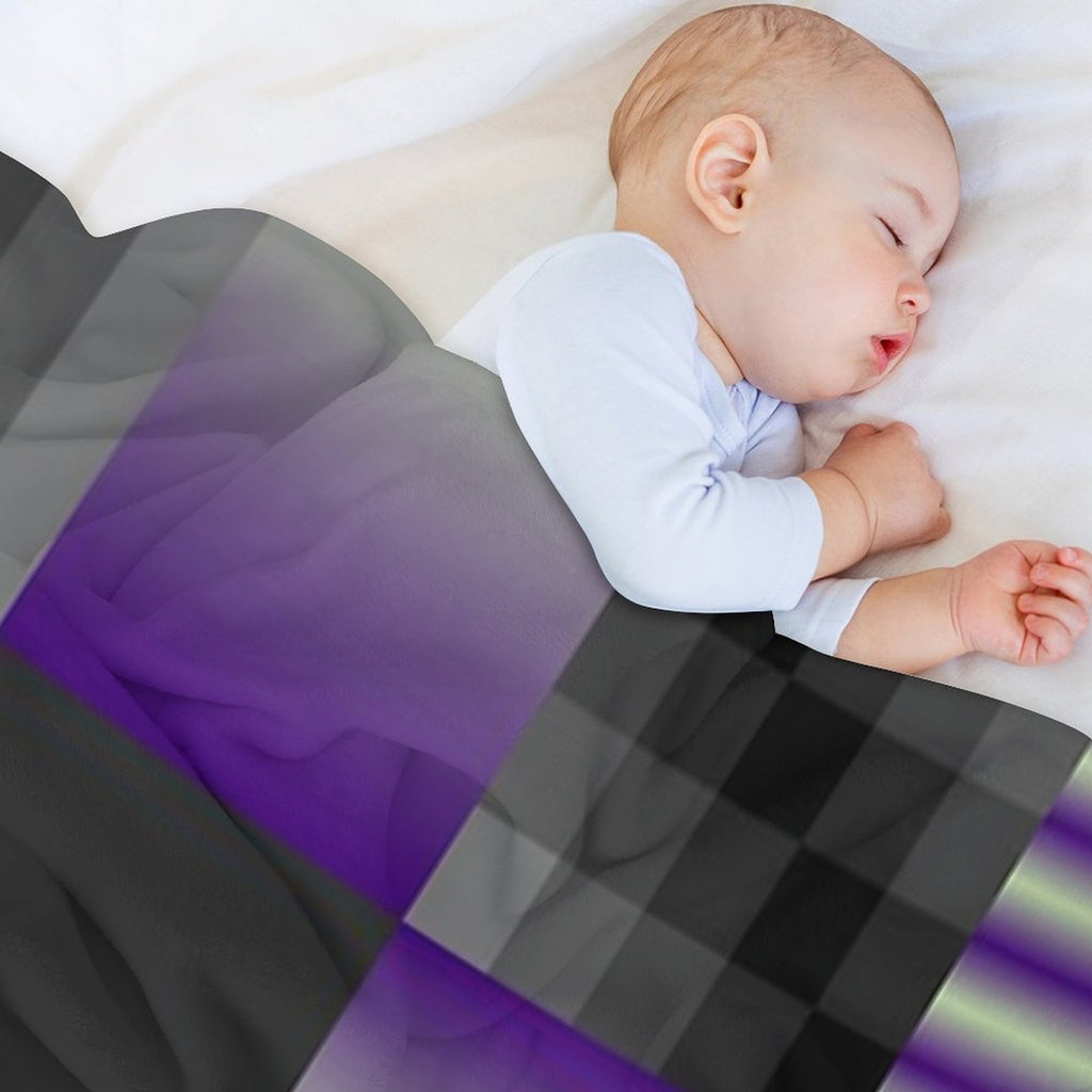 Funny Patchwork Pattern 9 Wrinkle-free Throw Blanket