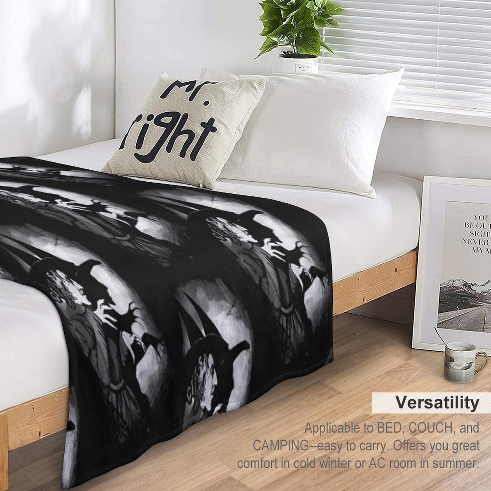 Wicked Witch Velvety-soft Throw Blanket